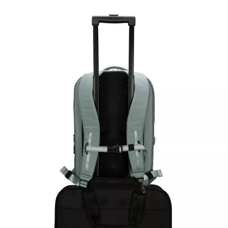 Backpack TARGUS Work+Play Flex Ecosmart TBB65905GL for 15–16 inch laptops, recycled polyester, green