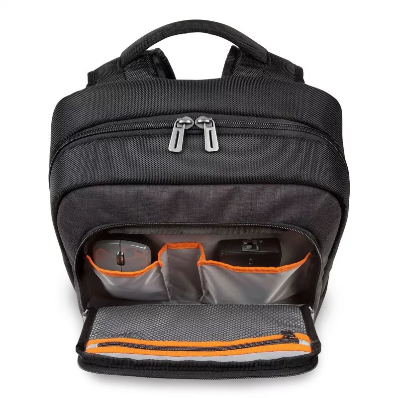Backpack TARGUS CitySmart Essential for laptops up to 15.6 inch, polyurethane, grey/black, 750 g