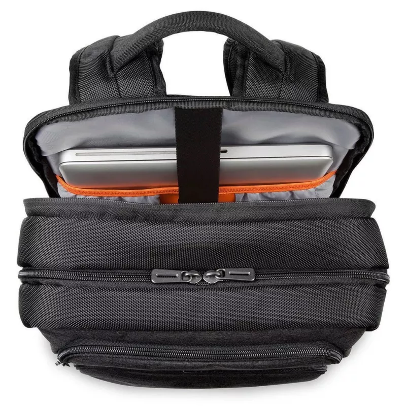 Targus CitySmart backpack Casual backpack Black, Grey Faux leather, Polyurethane (PU)