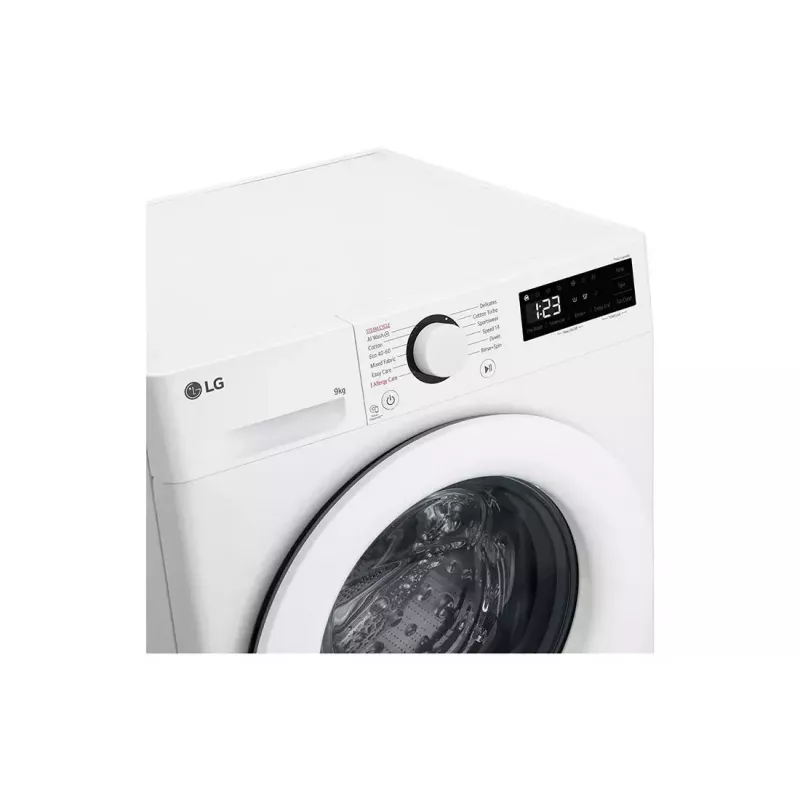 Front-load washing machine LG F4WR509SWW 9 kg, 1400 RPM, A energy class, white