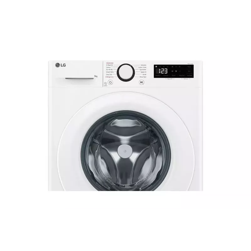 Front-load washing machine LG F4WR509SWW 9 kg, 1400 RPM, A energy class, white