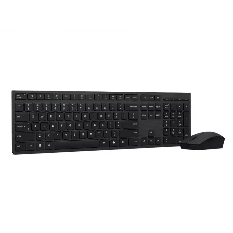 Lenovo 4X31R64357 keyboard Mouse included Office RF Wireless + Bluetooth QWERTY Nordic Grey