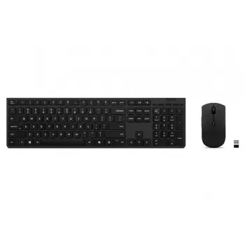 Lenovo 4X31R64357 keyboard Mouse included Office RF Wireless + Bluetooth QWERTY Nordic Grey