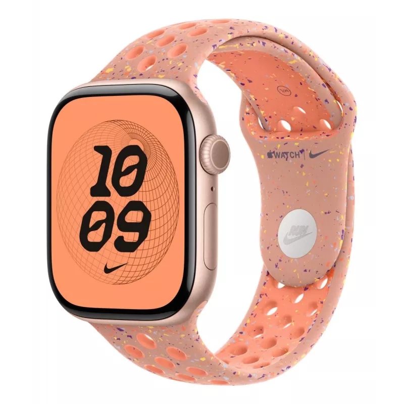 Band Apple Nike Sport Band MGC74ZM/A Pink Aluminium Fluoroelastomer 46 mm