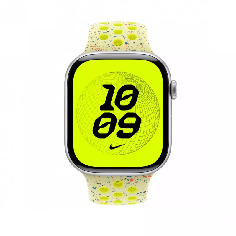 Band Apple MGC14ZM/A Yellow Aluminium Fluoroelastomer Smartwatch