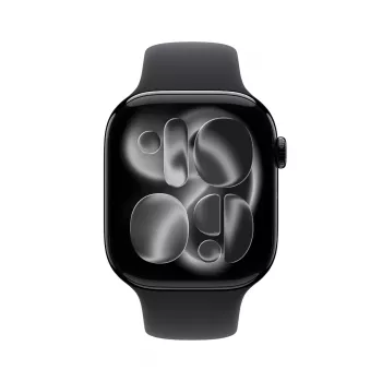 Smartwatch Apple Watch Series 11 GPS 46mm Jet Black Aluminium Case Black Sport Band M/L