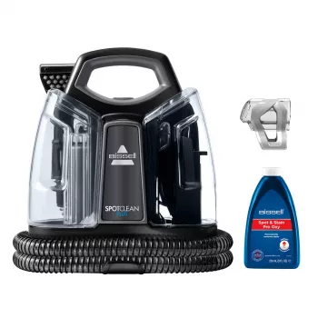Bissell SpotClean Plus carpet cleaning machine Wet Black, Transparent