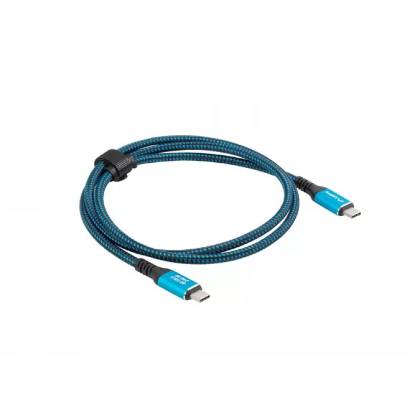 USB-C cable LANBERG CA-CMCM-44CU-0005-BK 0.5 m — USB4 Gen 2x2, 40 Gbit/s, 240W, black