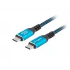 USB-C cable LANBERG CA-CMCM-44CU-0005-BK 0.5 m — USB4 Gen 2x2, 40 Gbit/s, 240W, black