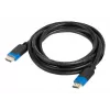 HDMI cable LANBERG CA-HDMI-30CC-0030-BK 3 m HDMI Type A Male–Male 48 Gbit/s HDMI 2.1