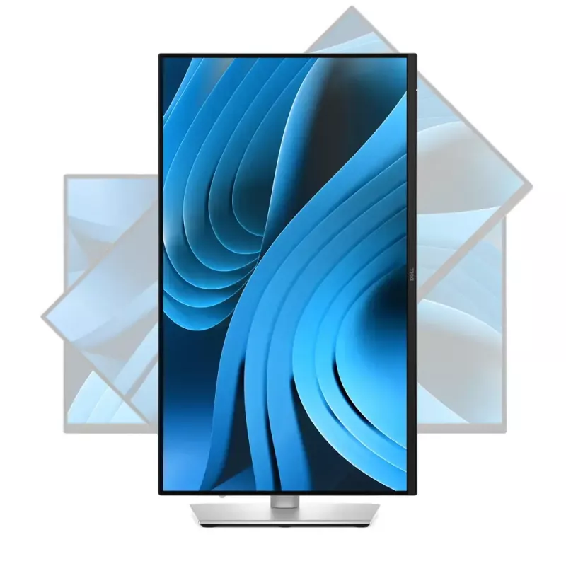 DELL Pro Plus P2725DE computer monitor 27 inch 2560 x 1440 Quad HD Black Silver