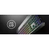Wired full-size gaming keyboard Genesis Rhod 530, USB, QWERTY US, membrane, RGB backlight, 114 keys, 1.8 m cable, black