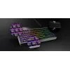 Wired full-size gaming keyboard Genesis Rhod 530, USB, QWERTY US, membrane, RGB backlight, 114 keys, 1.8 m cable, black