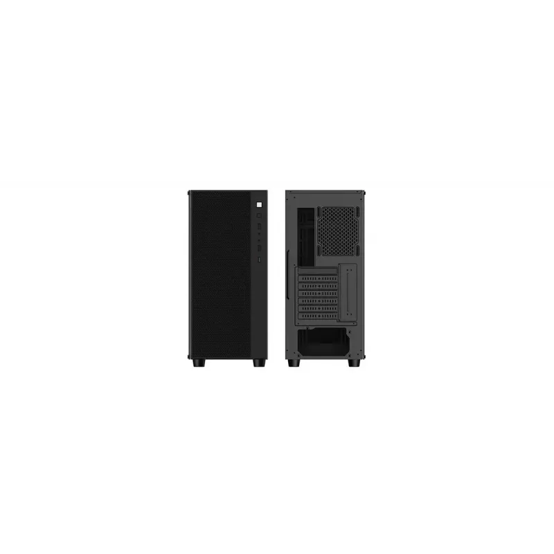 PC Case DeepCool Matrexx 55 Mesh Midi Tower Black — ATX, tempered glass, supports 120/140 mm fans