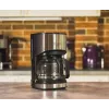 Drip coffee maker Adler AD 4407, 550 W, 0.7 L jug, silver/black, semi-auto