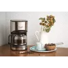 Drip coffee maker Adler AD 4407, 550 W, 0.7 L jug, silver/black, semi-auto