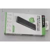 SSD disk Icy box 1x mSATA SSD to USB 3.0 host aluminium black IB-183M2