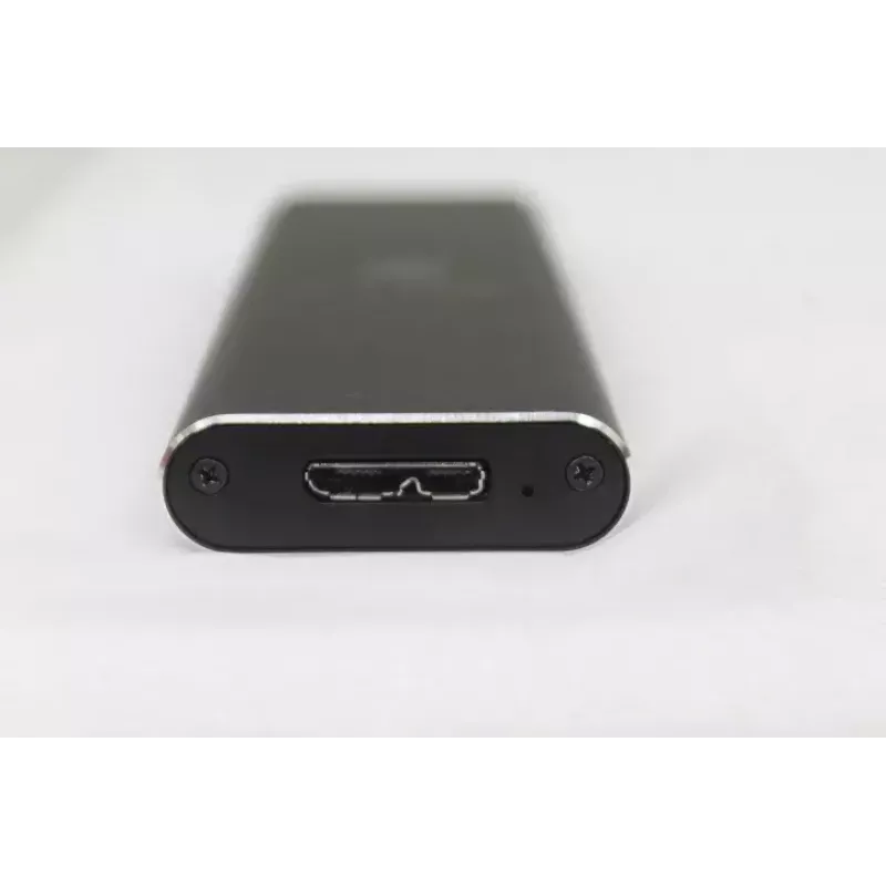 SSD disk Icy box 1x mSATA SSD to USB 3.0 host aluminium black IB-183M2