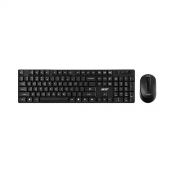Acer GP.ACC11.03M Keyboard Mouse included Home Office USB Black Grey