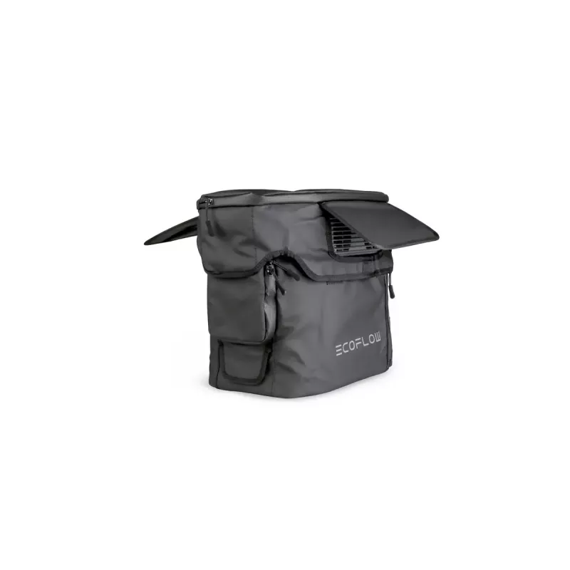 Carrying bag EcoFlow BMR330 for portable power station, black, durable protective case