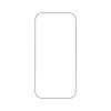 Screen protector FIXED for Apple iPhone 17 Pro — tempered glass, black, Armor design, anti-dust applicator, AR layer