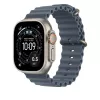 Band Apple Natural Titanium Finish MGCC4ZM/A Blue Fluoroelastomer 49mm