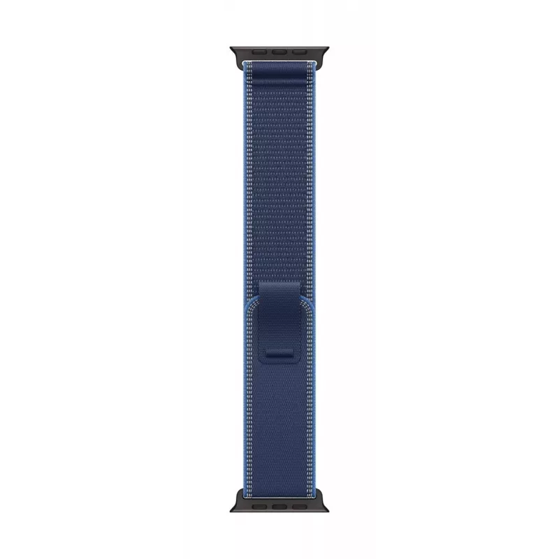APPLE 49mm Blue/bright Blue Trail loop - m/l - Black Titanium Finish