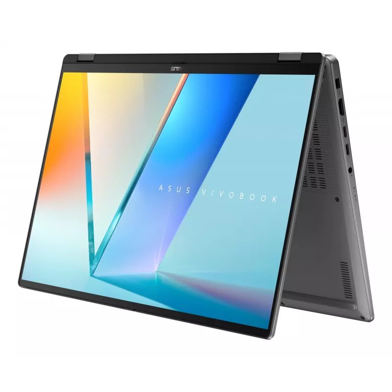 Hybrid 2-in-1 laptop ASUS Vivobook 16 Flip TP3607SH-RJ013W — Intel Core Ultra 7 258V, 16 inch 3K touchscreen, 16 GB LPDDR5x, 512 GB SSD, NVIDIA GeForce RTX 5050, WIN11 Home, grey