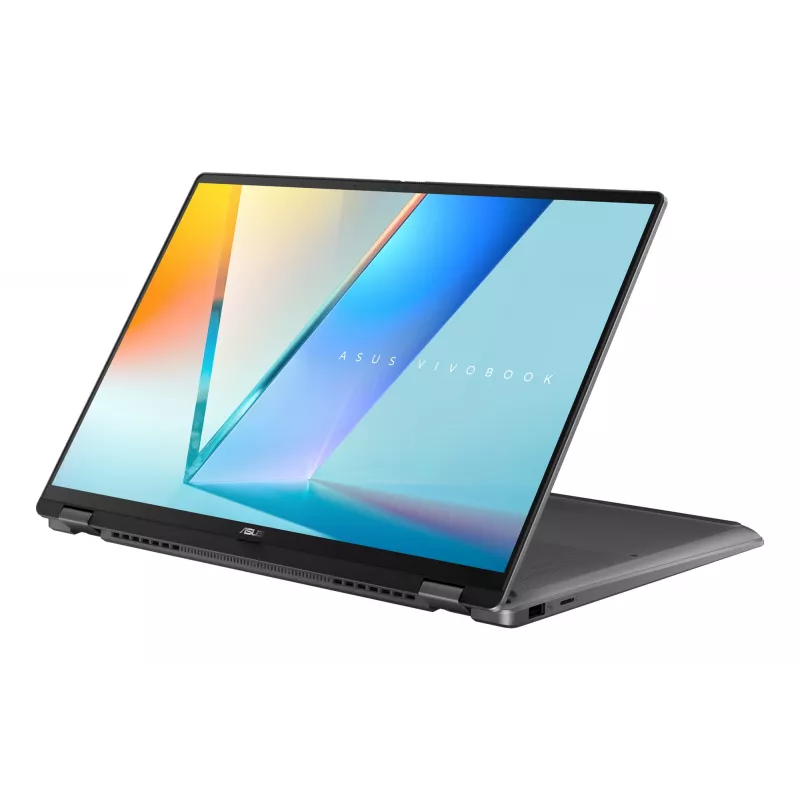 Hybrid 2-in-1 laptop ASUS Vivobook 16 Flip TP3607SH-RJ013W — Intel Core Ultra 7 258V, 16 inch 3K touchscreen, 16 GB LPDDR5x, 512 GB SSD, NVIDIA GeForce RTX 5050, WIN11 Home, grey
