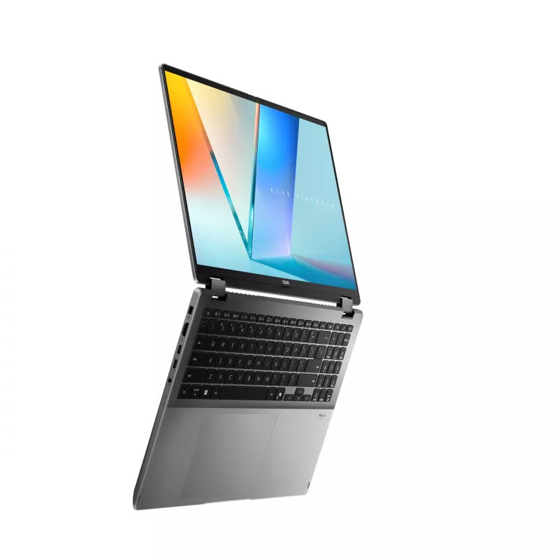 Hybrid 2-in-1 laptop ASUS Vivobook 16 Flip TP3607SH-RJ013W — Intel Core Ultra 7 258V, 16 inch 3K touchscreen, 16 GB LPDDR5x, 512 GB SSD, NVIDIA GeForce RTX 5050, WIN11 Home, grey