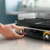 Electric Griddle Philips HD6222/90 2400 W Black Stainless Steel