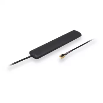 Network antenna TELTONIKA PR1AS420 — 2 dBi, 0.824–0.96 / 1.71–2.17 GHz, 50 Ω, SMA male, linear, black