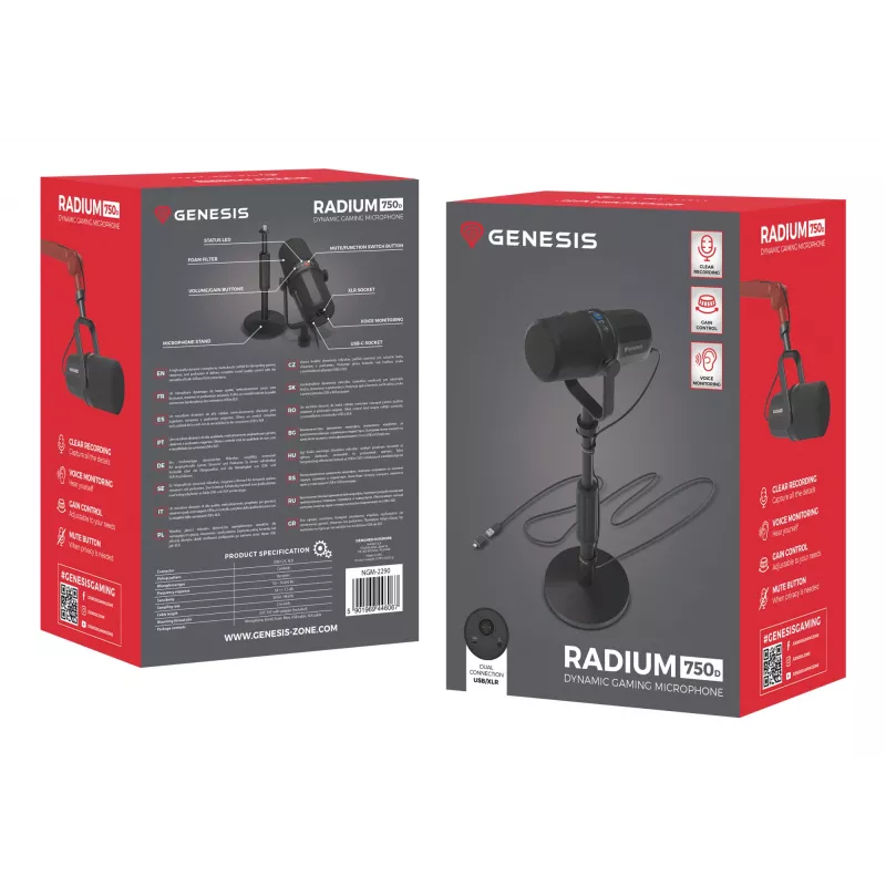 PC microphone GENESIS RADIUM 750D