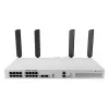 Network switch MikroTik CRS418-8P-8G-2S+5axQ2axQ-RM — L2/L3, 17× Gigabit RJ-45, 2× SFP+, PoE (802.3af/at), 1U rack