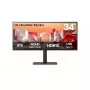Monitor LG 34BA75QE-B 34 inch Wide Quad HD (3440 x 1440) IPS Curved, 5 ms, USB-C, VESA, speakers