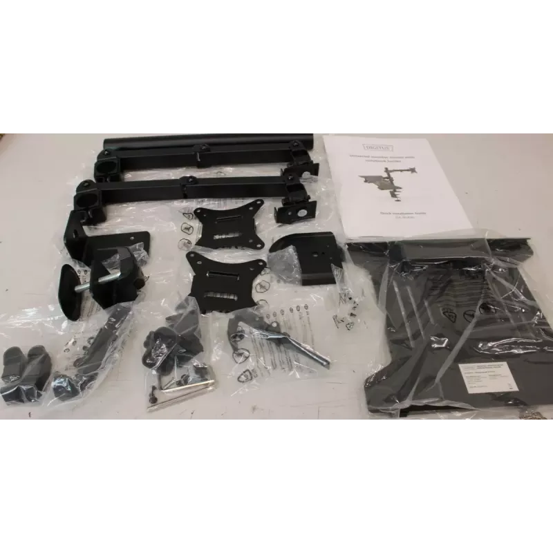 Monitor mount DIGITUS DA-90436 Tilt and Swivel — desk mounting for flat screens, VESA compatible