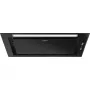 Built-in extractor hood WHIRLPOOL WCT3 63F LTK — 514 mm width, 550 m³/h, aluminium grease filter, black stainless