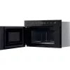 Built-in microwave Whirlpool MBNA920B, grill, 750 W, 22 L, black, push door