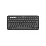 Logitech Pebble Keys 2 K380s keyboard Universal RF Wireless + Bluetooth QWERTY US International Graphite