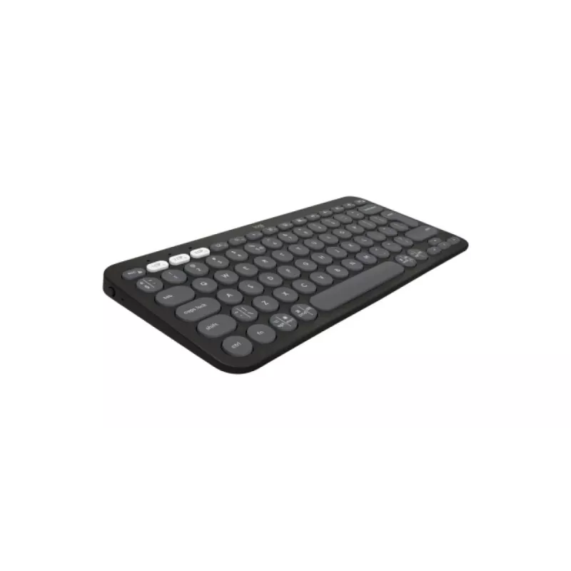 Logitech Pebble Keys 2 K380s keyboard Universal RF Wireless + Bluetooth QWERTY US International Graphite