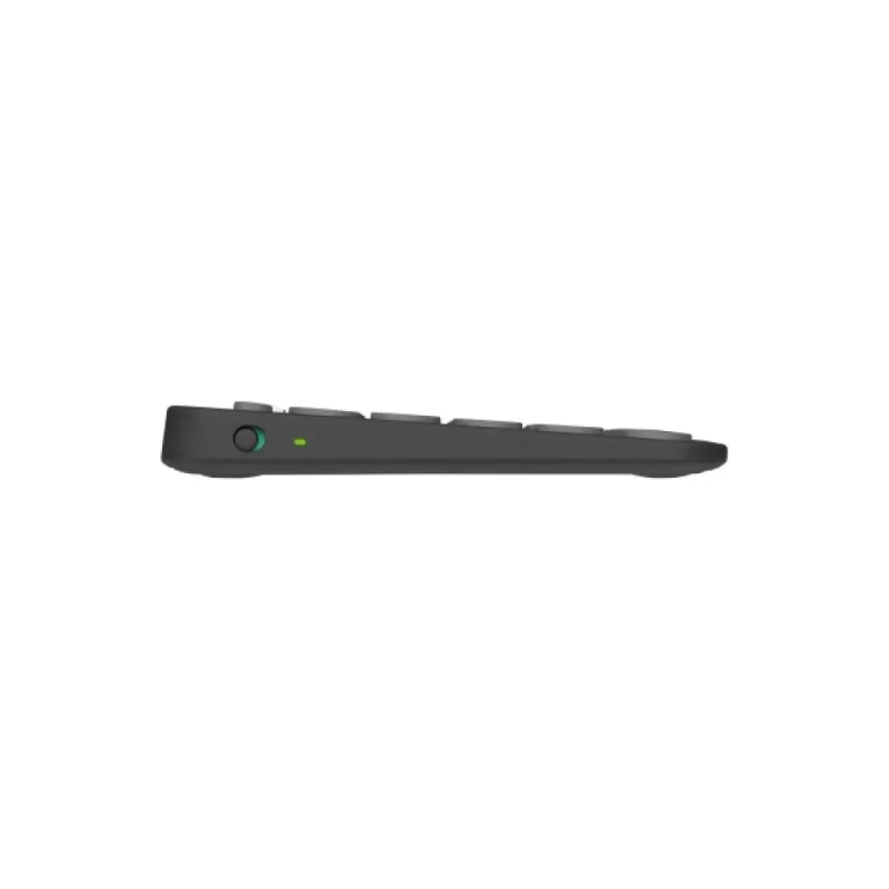 Logitech Pebble Keys 2 K380s keyboard Universal RF Wireless + Bluetooth QWERTY US International Graphite