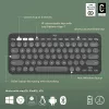 Logitech Pebble Keys 2 K380s keyboard Universal RF Wireless + Bluetooth QWERTY US International Graphite