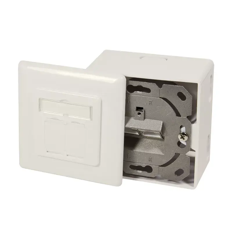 Socket outlet 2 x RJ-45 LogiLink NP0124