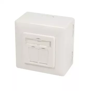 Socket outlet 2 x RJ-45 LogiLink NP0124