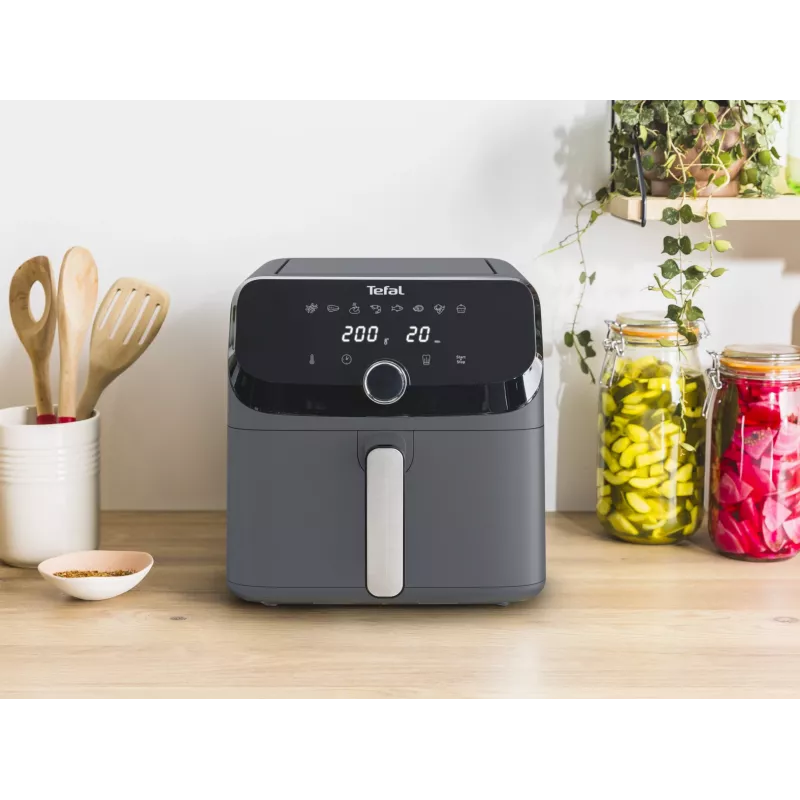 Tefal Easy Fry Mega EY855BE0 fryer Single 7.5 L Stand-alone 2020 W Hot air fryer Grey