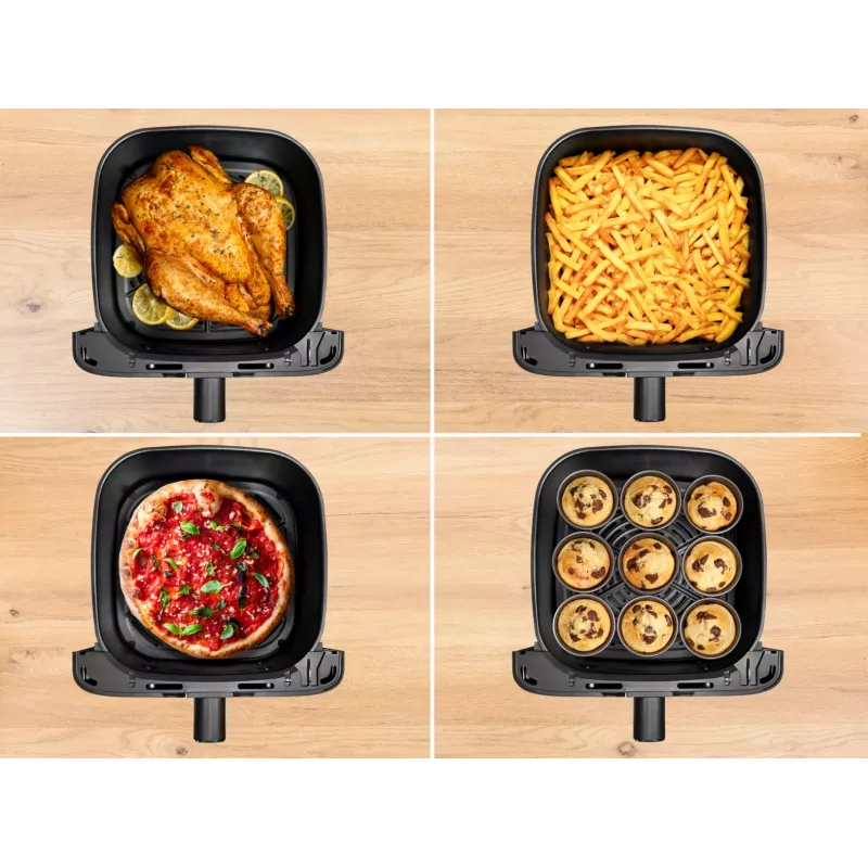 Tefal Easy Fry Mega EY855BE0 fryer Single 7.5 L Stand-alone 2020 W Hot air fryer Grey