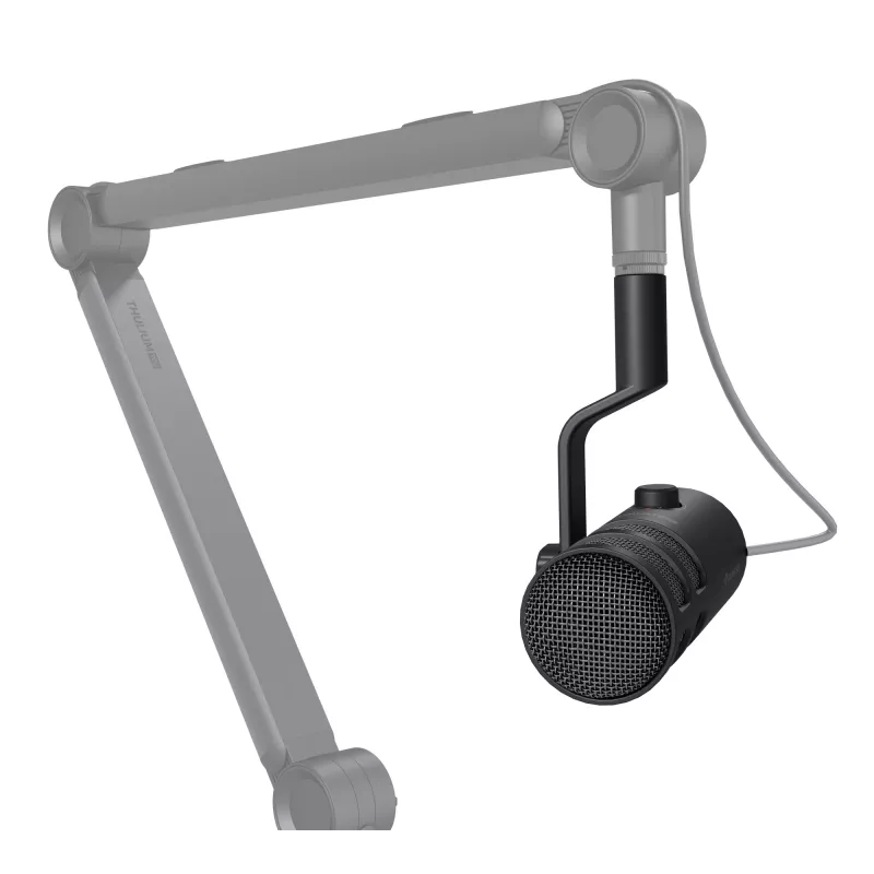 Wired PC microphone GENESIS Radium 350D — USB Type-A/Type-C, -48 dB sensitivity, 16–14000 Hz, 2.5 m cable, black