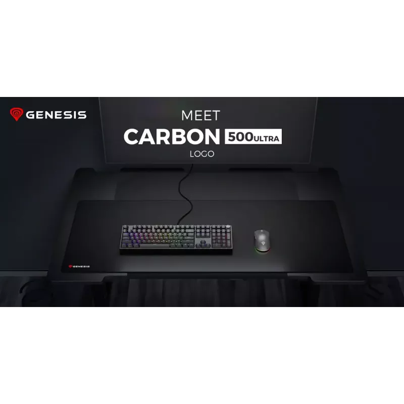 Mouse pad GENESIS Carbon 500 Ultra Logo