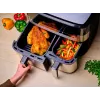 Tefal Dual Easy Fry & Grill EY905D Double 8.3 L Stand-alone 2700 W Hot air fryer Stainless steel