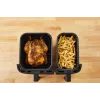 Tefal Dual Easy Fry & Grill EY905D Double 8.3 L Stand-alone 2700 W Hot air fryer Stainless steel